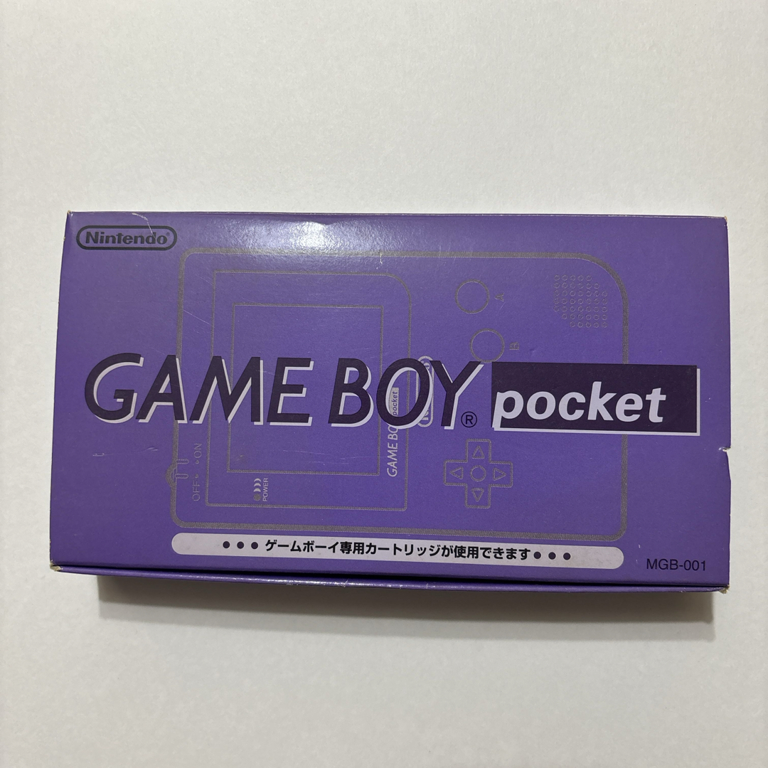 任天堂 - ゲームボーイポケット　クリアパープル