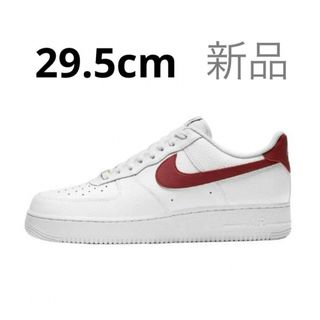 ナイキ(NIKE)の【完売品】NIKE AIR FORCE 1 '07 WHITE/TEAM RED(スニーカー)