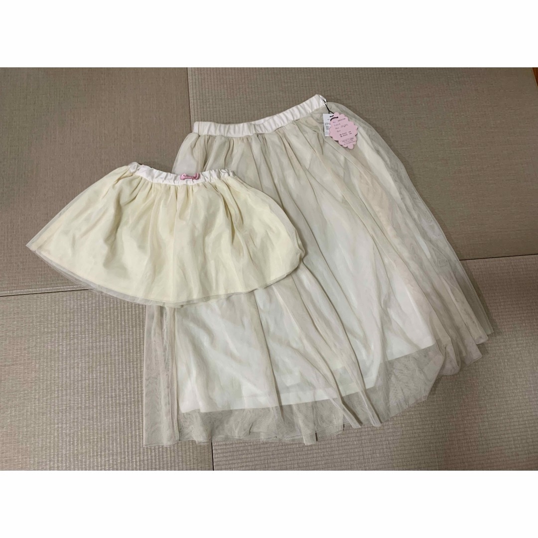 anyFAM(エニィファム)の親子コーデ　チュールスカート キッズ/ベビー/マタニティのキッズ服女の子用(90cm~)(スカート)の商品写真