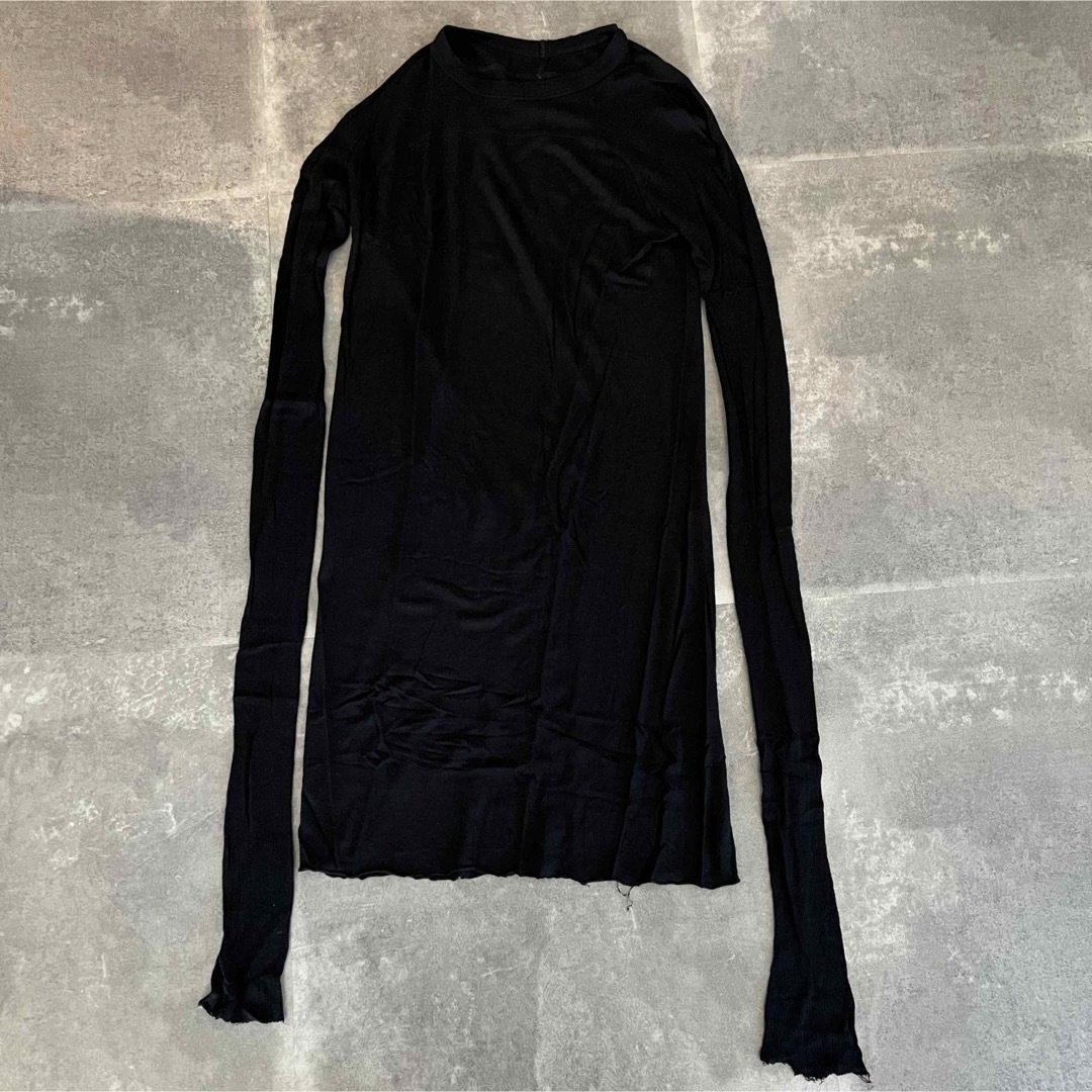 Rick Owens(リックオウエンス)のRICK OWENS L/S T-shirt XS メンズのトップス(Tシャツ/カットソー(七分/長袖))の商品写真