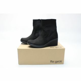 リゲッタ(Re:getA)の新品♪Re:getA サイドZIPウエッジブーツ(S)/05(ブーツ)