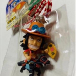 ワンピース(ONE PIECE)のワンピース【根付】エース(ストラップ)