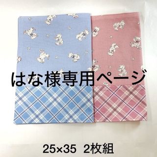 はな様専用ページ　25×35   2枚組　♡テディベア♡  No.1053(外出用品)