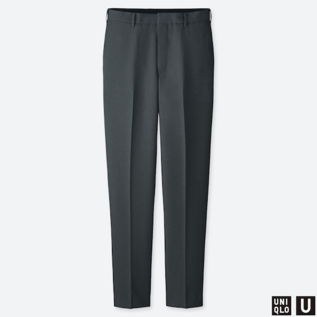 UNIQLO(ユニクロ)の新品●UNIQLO U ルメール　ワイドフィットパンツ　91cm ダークグレー メンズのパンツ(スラックス)の商品写真