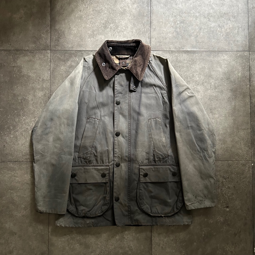 Barbour(バーブァー)のbarbour バブアー オイルドコートジャケット グレー 36 メンズのジャケット/アウター(ブルゾン)の商品写真