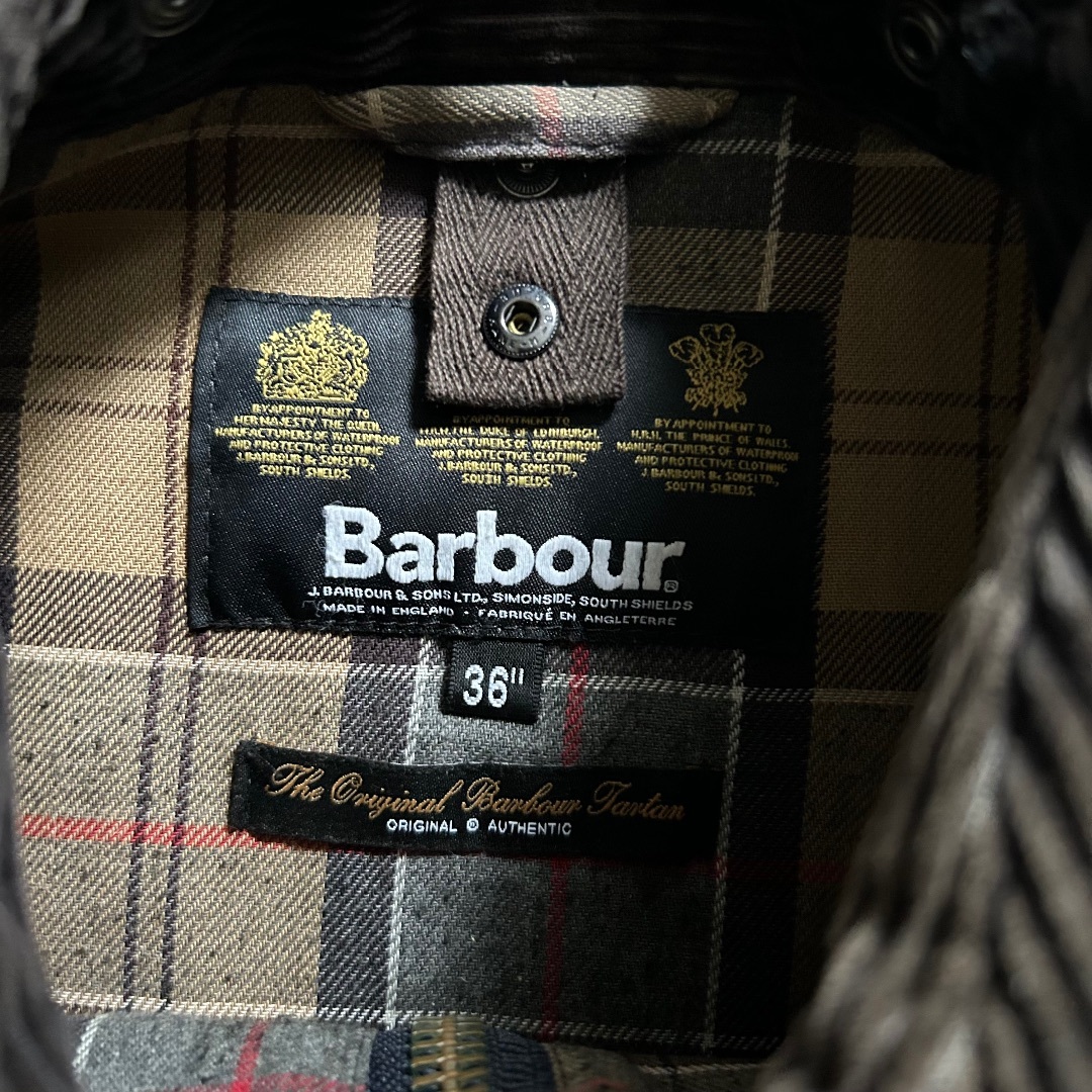 Barbour(バーブァー)のbarbour バブアー オイルドコートジャケット グレー 36 メンズのジャケット/アウター(ブルゾン)の商品写真
