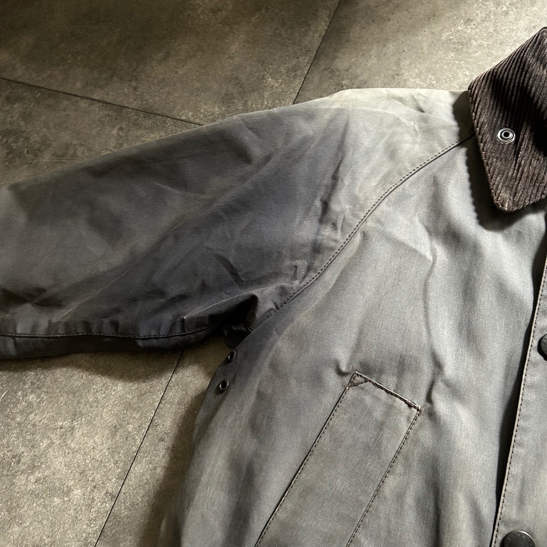 Barbour(バーブァー)のbarbour バブアー オイルドコートジャケット グレー 36 メンズのジャケット/アウター(ブルゾン)の商品写真