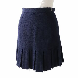 CHANEL - CHANEL 34サイズ ツイードスカートの通販 by 109's shop 