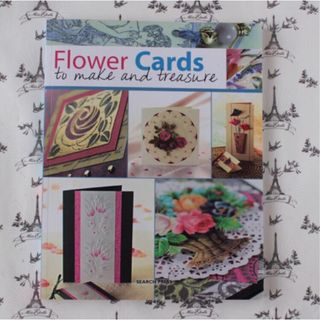 Flower Cards to make and treasureフラワーカード(洋書)