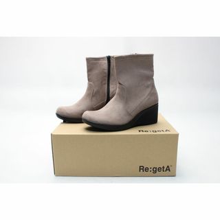 リゲッタ(Re:getA)の新品♪Re:getA サイドZIPウエッジブーツ(S)/14(ブーツ)