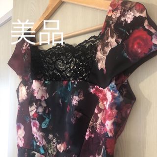 ジャストカヴァリ(Just Cavalli)のジャストカバリ 花柄ワンピース(ひざ丈ワンピース)