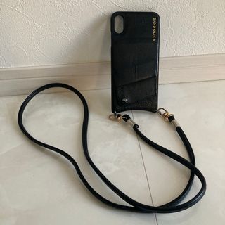 バンドリヤー(BANDOLIER)のBANDOLIER バンドリヤー iPhoneXR & 11 ケース ストラップ(iPhoneケース)