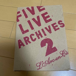 ラルクアンシエル(L'Arc～en～Ciel)のL'Arc～en～Ciel/FIVE LIVE ARCHIVES 2 (ミュージック)