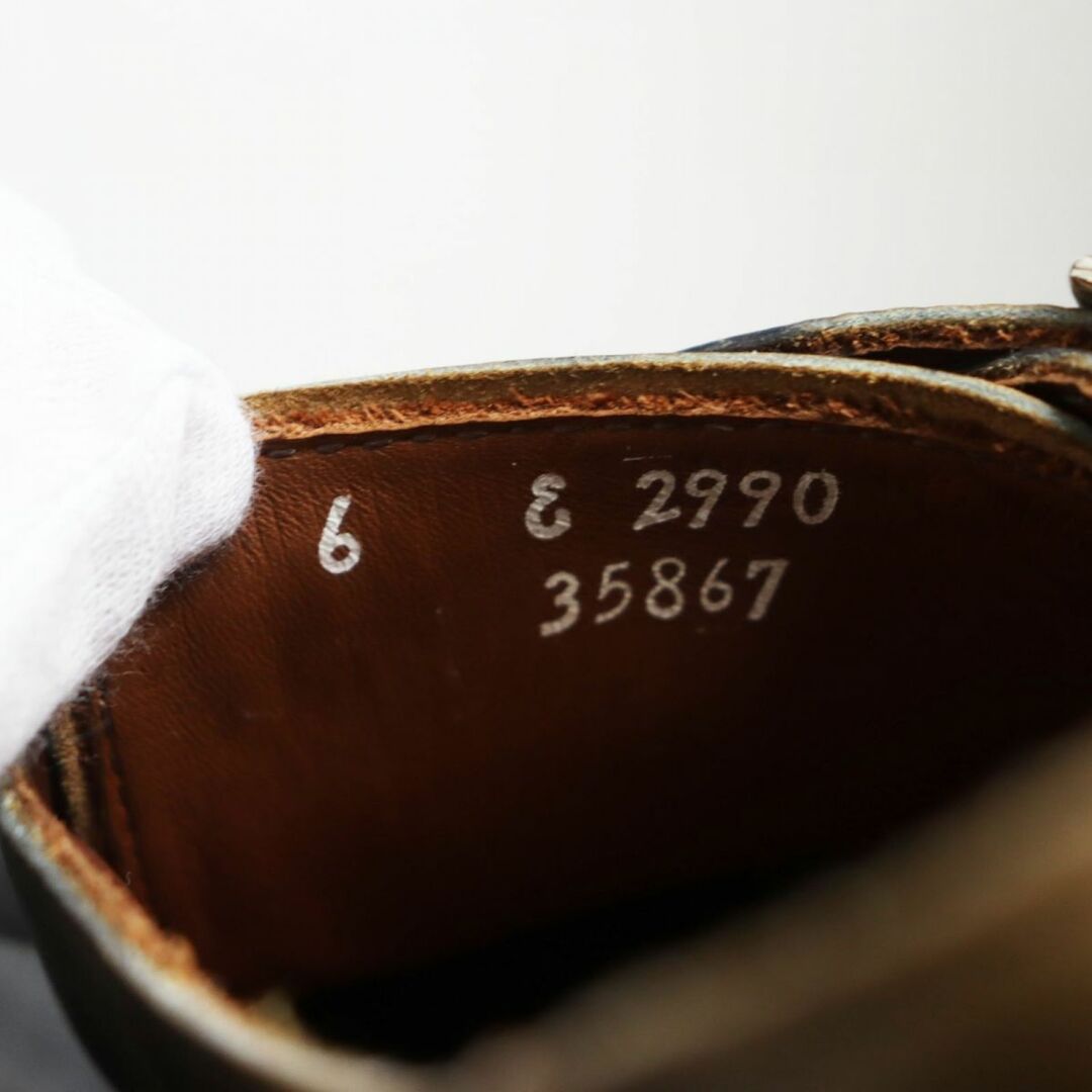 Allen Edmonds(アレンエドモンズ)の【ドンドン見直し】未使用品●AllenEdmonds アレンエドモンズ Mora2.0 ダブルモンクストラップ レザーシューズ ブラウン 6E USA製 メンズ メンズの靴/シューズ(ドレス/ビジネス)の商品写真