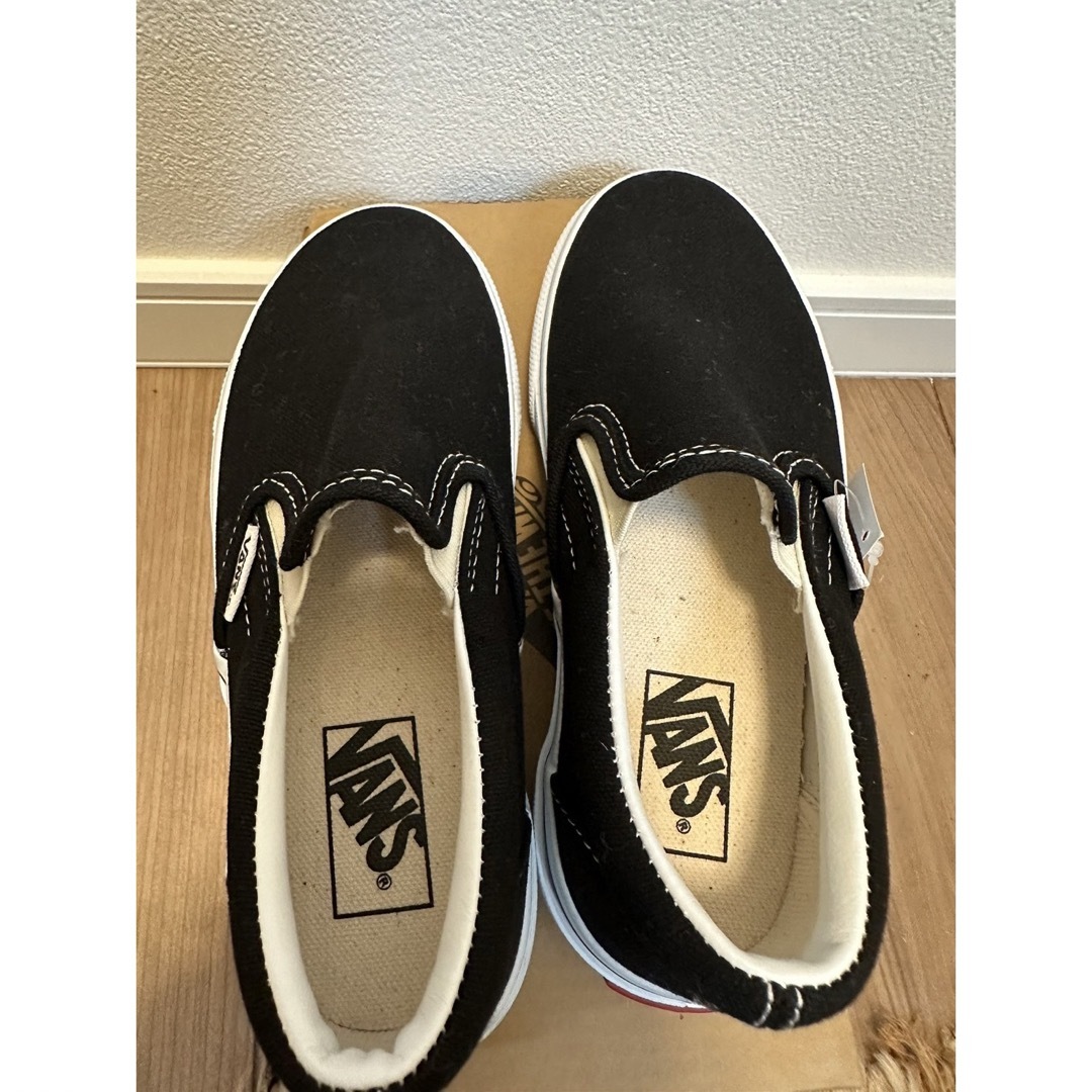 VANS(ヴァンズ)のキッズ　20cm VANS スリッポン　新品未使用 キッズ/ベビー/マタニティのキッズ靴/シューズ(15cm~)(スニーカー)の商品写真