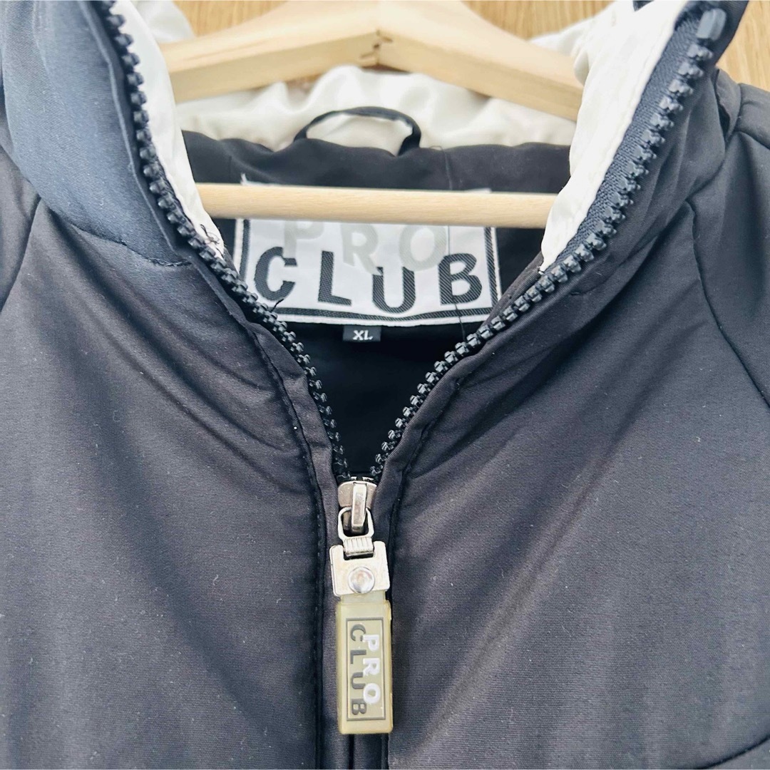 Polo Club(ポロクラブ)の希少　POLO CLUB ポロクラブ ダウンジャケット XL ロゴ　ブラック　黒 メンズのジャケット/アウター(ダウンジャケット)の商品写真