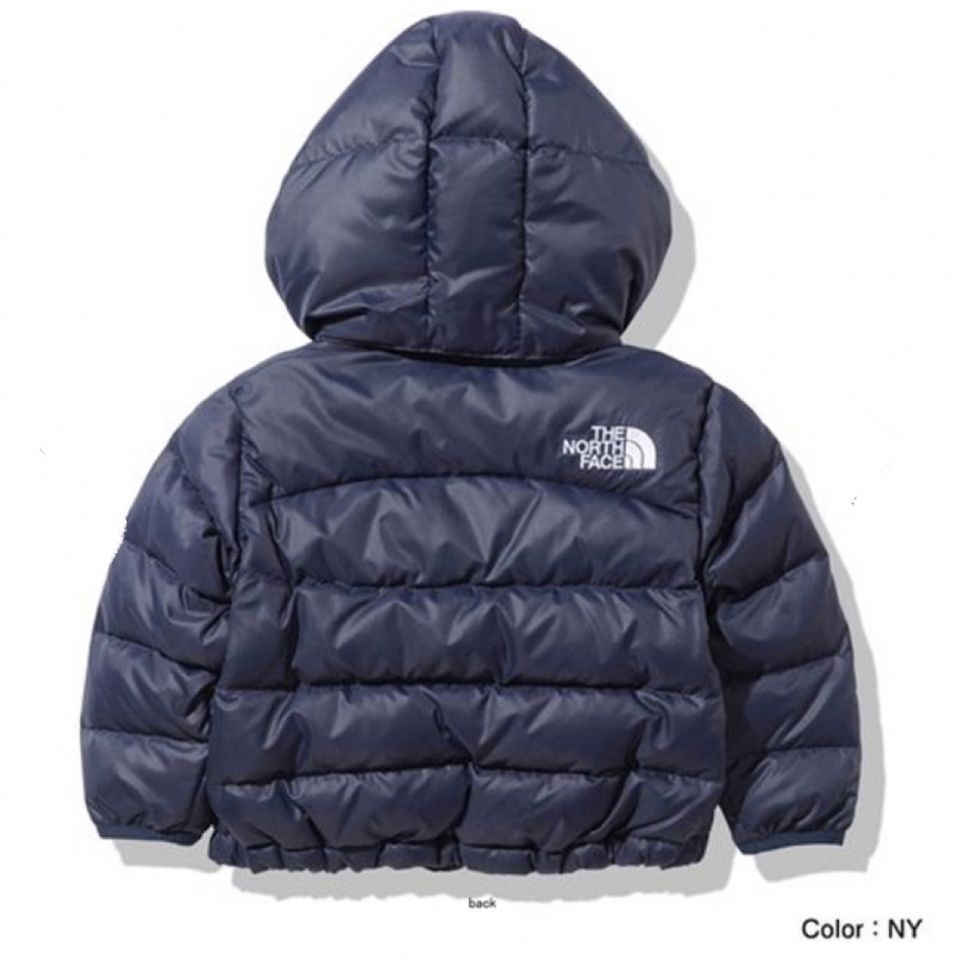 THE NORTH FACE(ザノースフェイス)のいそきち様専用新品 未使用ノースフェイス　アコンカグアフーディー　ダウン　80㎝ キッズ/ベビー/マタニティのベビー服(~85cm)(ジャケット/コート)の商品写真