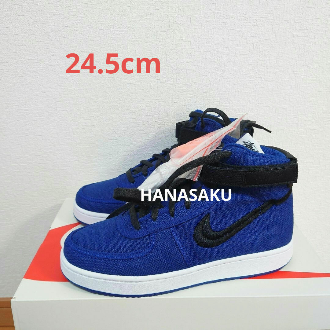 NIKE(ナイキ)の[新品]STUSSY × NIKE VANDAL HIGH ナイキ バンダル メンズの靴/シューズ(スニーカー)の商品写真