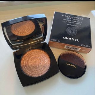 シャネル(CHANEL)のCHANELシャネルエクラマニティクドゥシャネルメタルピーチフェイスパウダー(フェイスパウダー)