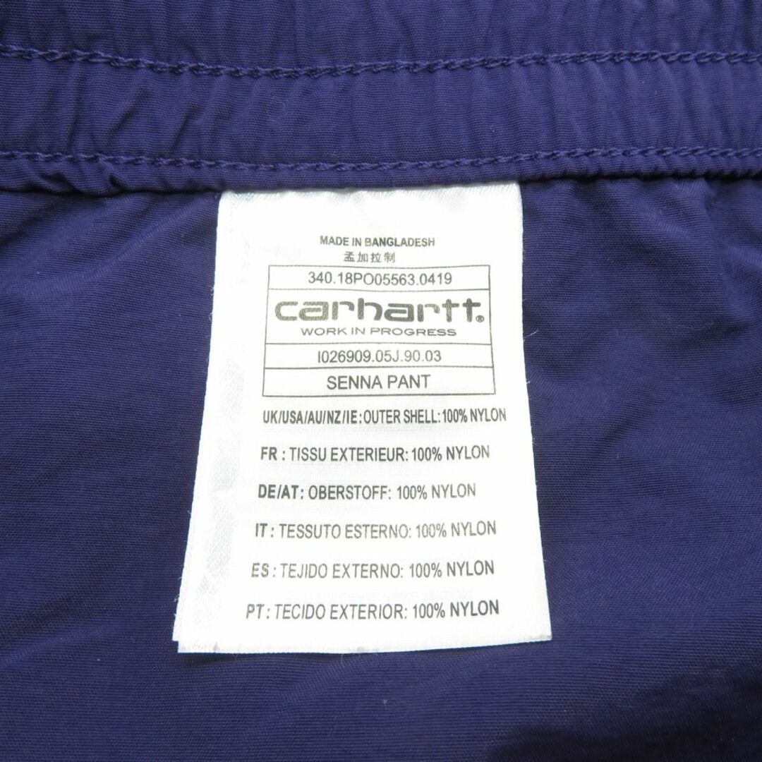 Charhartt WIP(カーハートダブリューアイピー)のCARHARTT WIP SENNA PANT PURPLE サイズS カーハート センナパンツ メンズのパンツ(その他)の商品写真