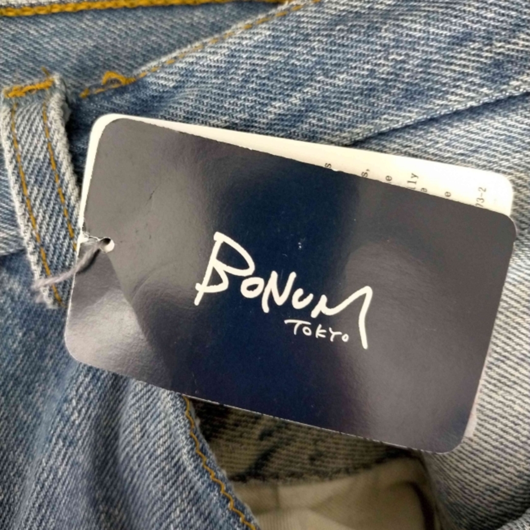 Bonum(ボナム)のBONUM(ボナム) リメイクデニムパンツ レディース パンツ デニム レディースのパンツ(デニム/ジーンズ)の商品写真