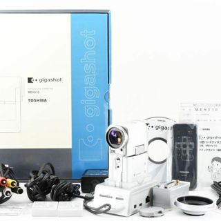 トウシバ(東芝)の【B59】TOSHIBA gigashot MEHV10　ビデオカメラ(ビデオカメラ)