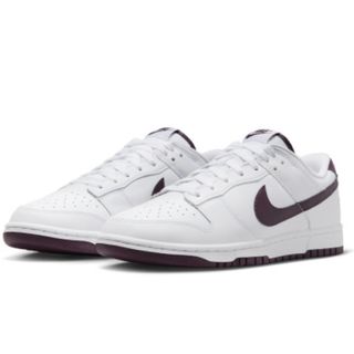 ナイキ(NIKE)の【新品】Nike Dunk Low "White/Night Maroon"(スニーカー)