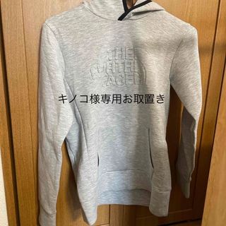 ザノースフェイス(THE NORTH FACE)のお取り置き品THE NORTH FACE スウェットパーカー　グレー　レディース(パーカー)