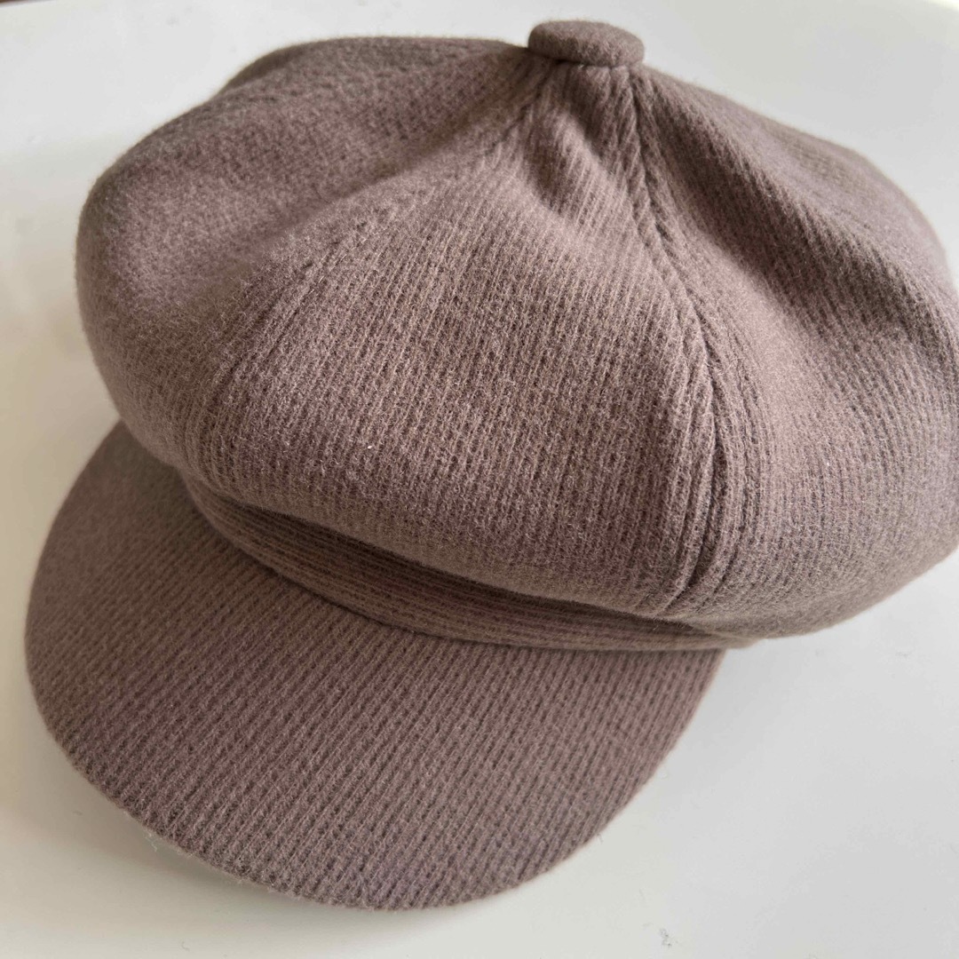 キャスケット ブラウン レディースの帽子(キャスケット)の商品写真