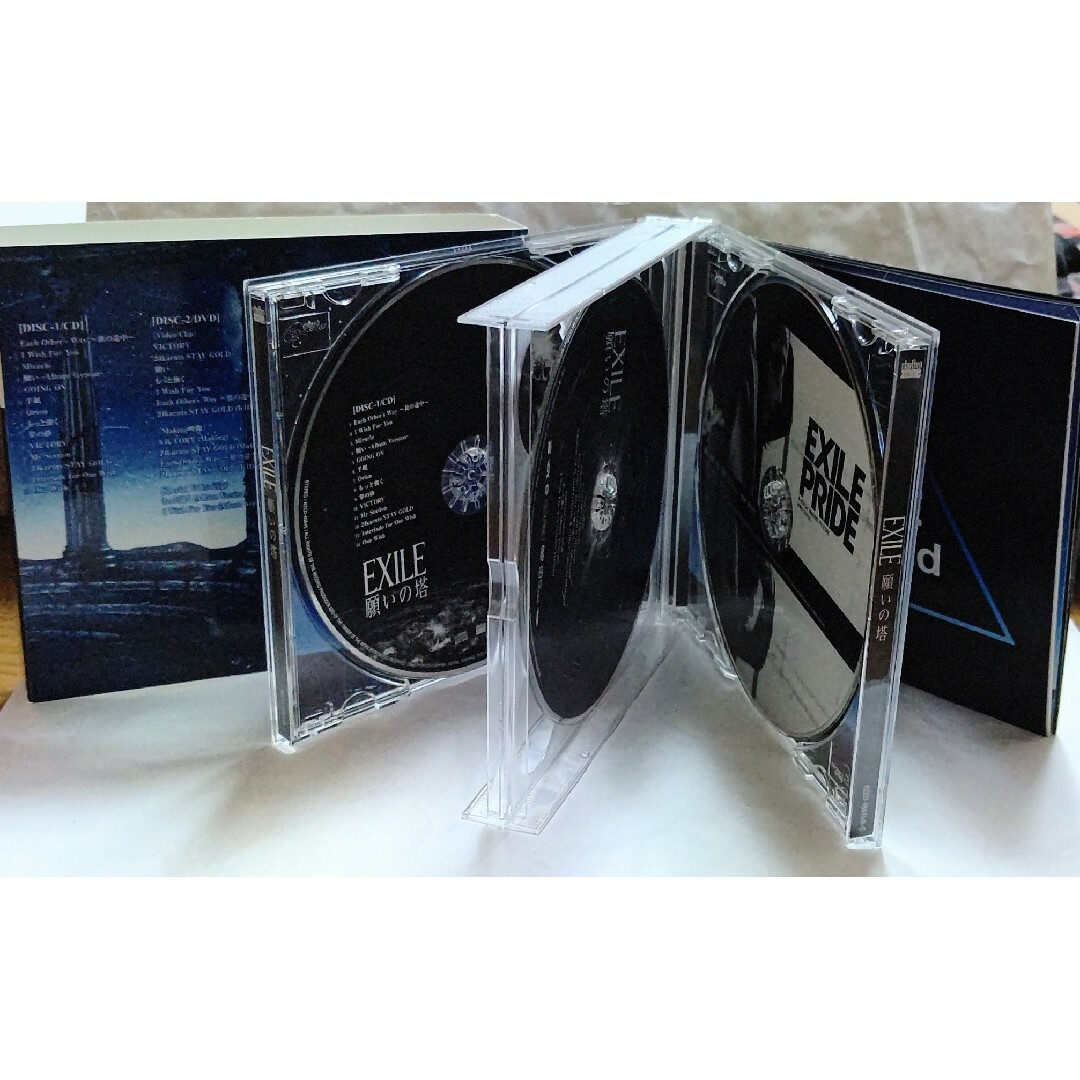 EXILE(エグザイル)のEXILE 願いの塔 (2CD+2DVD)【初回限定盤】定価¥6265 2011 エンタメ/ホビーのDVD/ブルーレイ(ミュージック)の商品写真