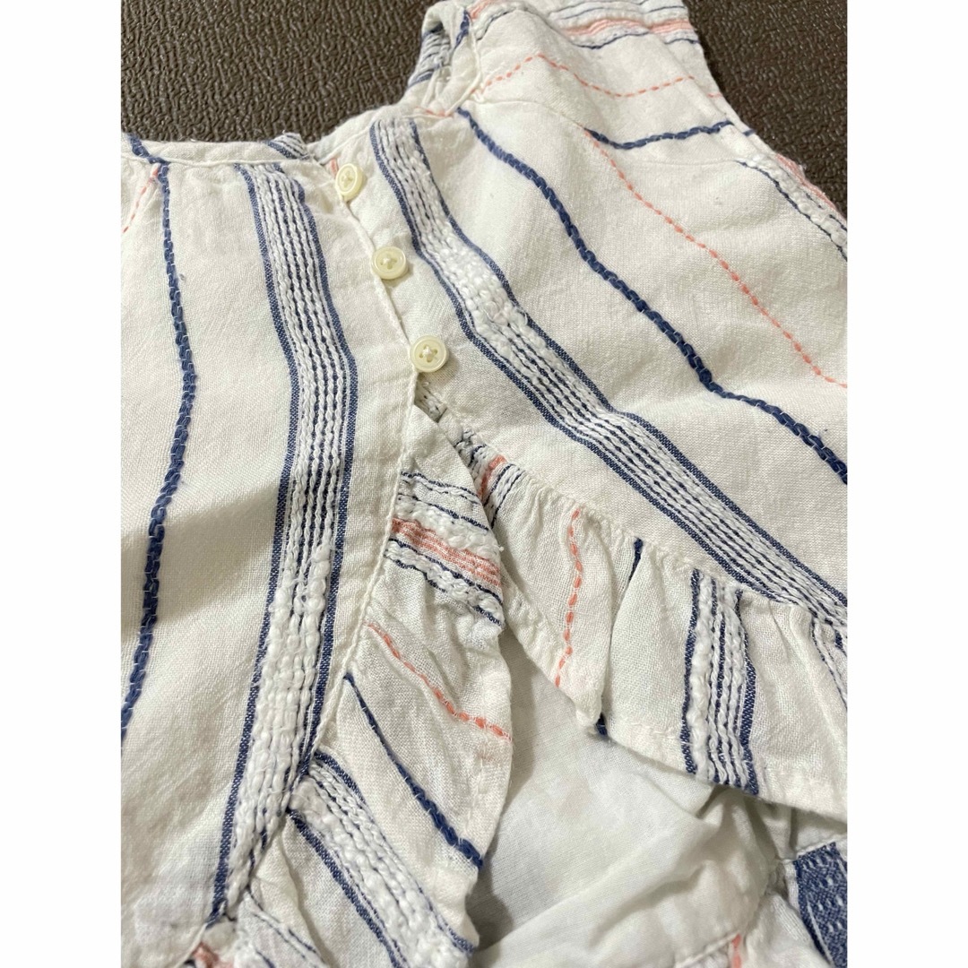 babyGAP(ベビーギャップ)の80サイズ セットアップ 2点セット キッズ/ベビー/マタニティのベビー服(~85cm)(タンクトップ/キャミソール)の商品写真