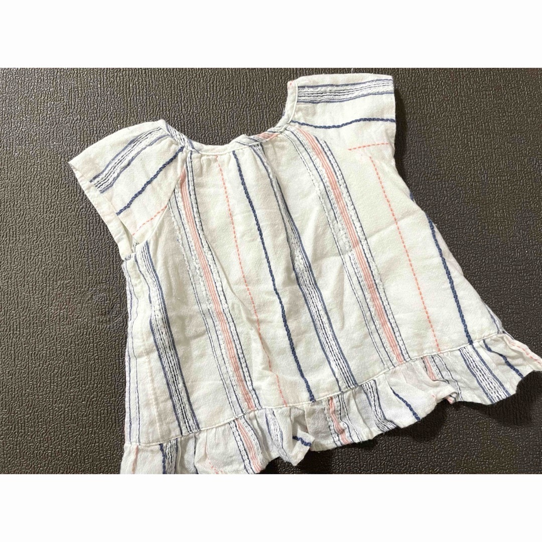 babyGAP(ベビーギャップ)の80サイズ セットアップ 2点セット キッズ/ベビー/マタニティのベビー服(~85cm)(タンクトップ/キャミソール)の商品写真