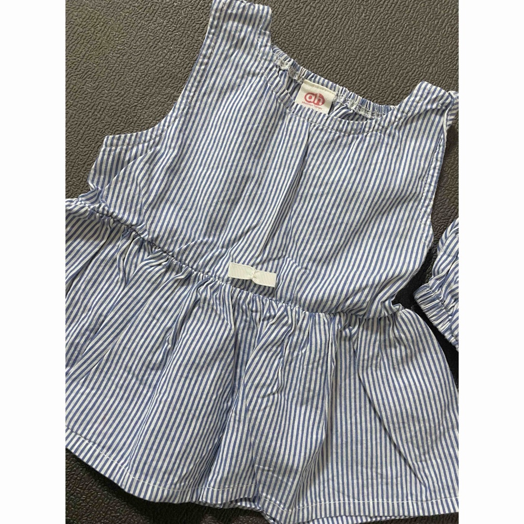 babyGAP(ベビーギャップ)の80サイズ セットアップ 2点セット キッズ/ベビー/マタニティのベビー服(~85cm)(タンクトップ/キャミソール)の商品写真