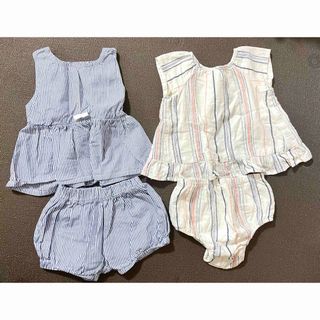 ベビーギャップ(babyGAP)の80サイズ セットアップ 2点セット(タンクトップ/キャミソール)