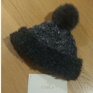 カシラ(CA4LA)の【限定価格】CA4LA ニット帽 美品(ニット帽/ビーニー)