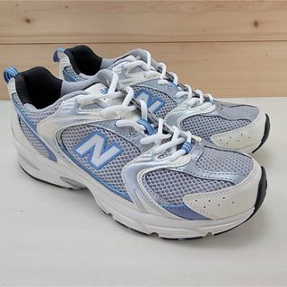 ニューバランス(New Balance)のニューバランス MR530KC  シルバー グレー/ブルー 23センチ(スニーカー)