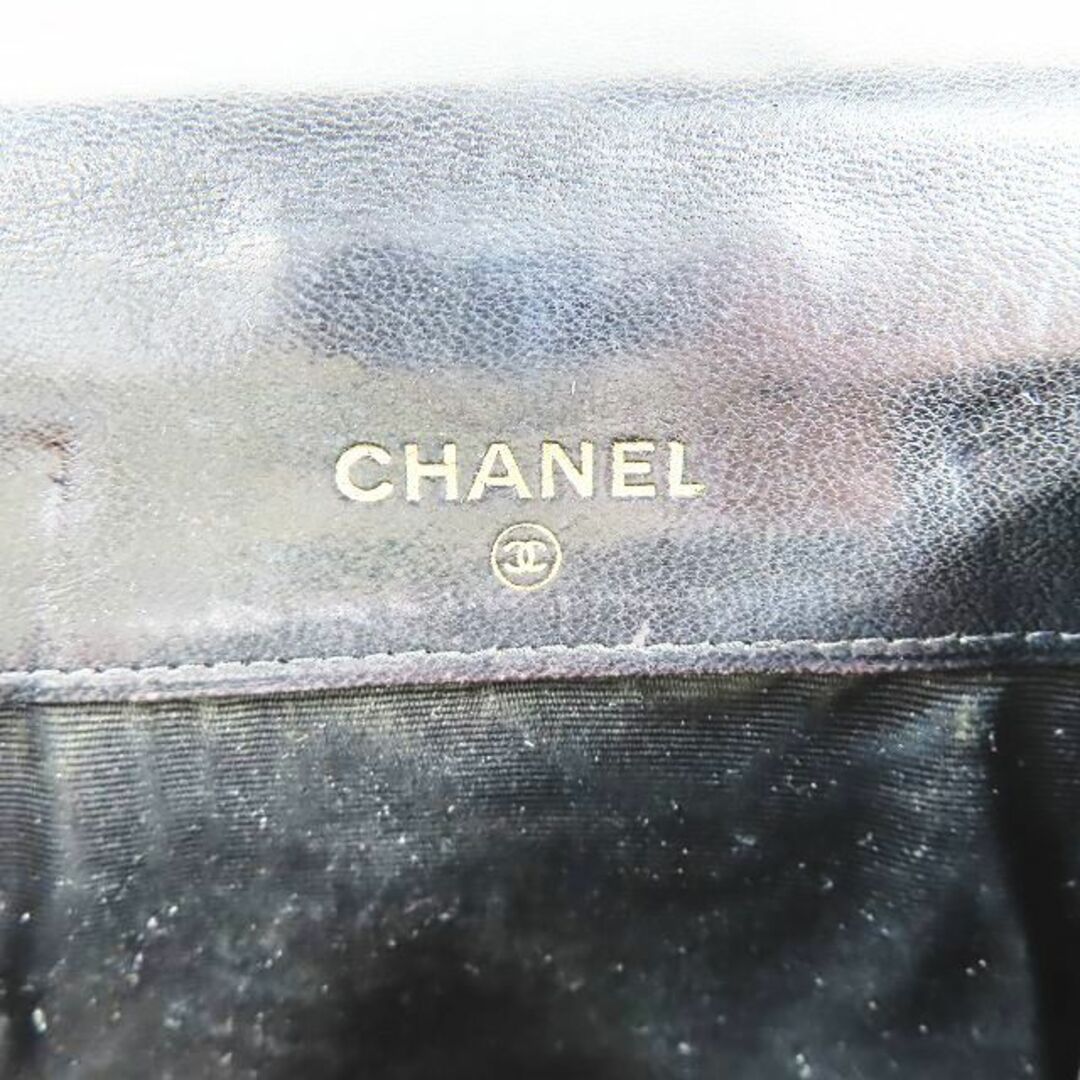 CHANEL(シャネル)のシャネル CHANEL Wホック コンパクトウォレット 財布 ココマーク レザー レディースのファッション小物(財布)の商品写真