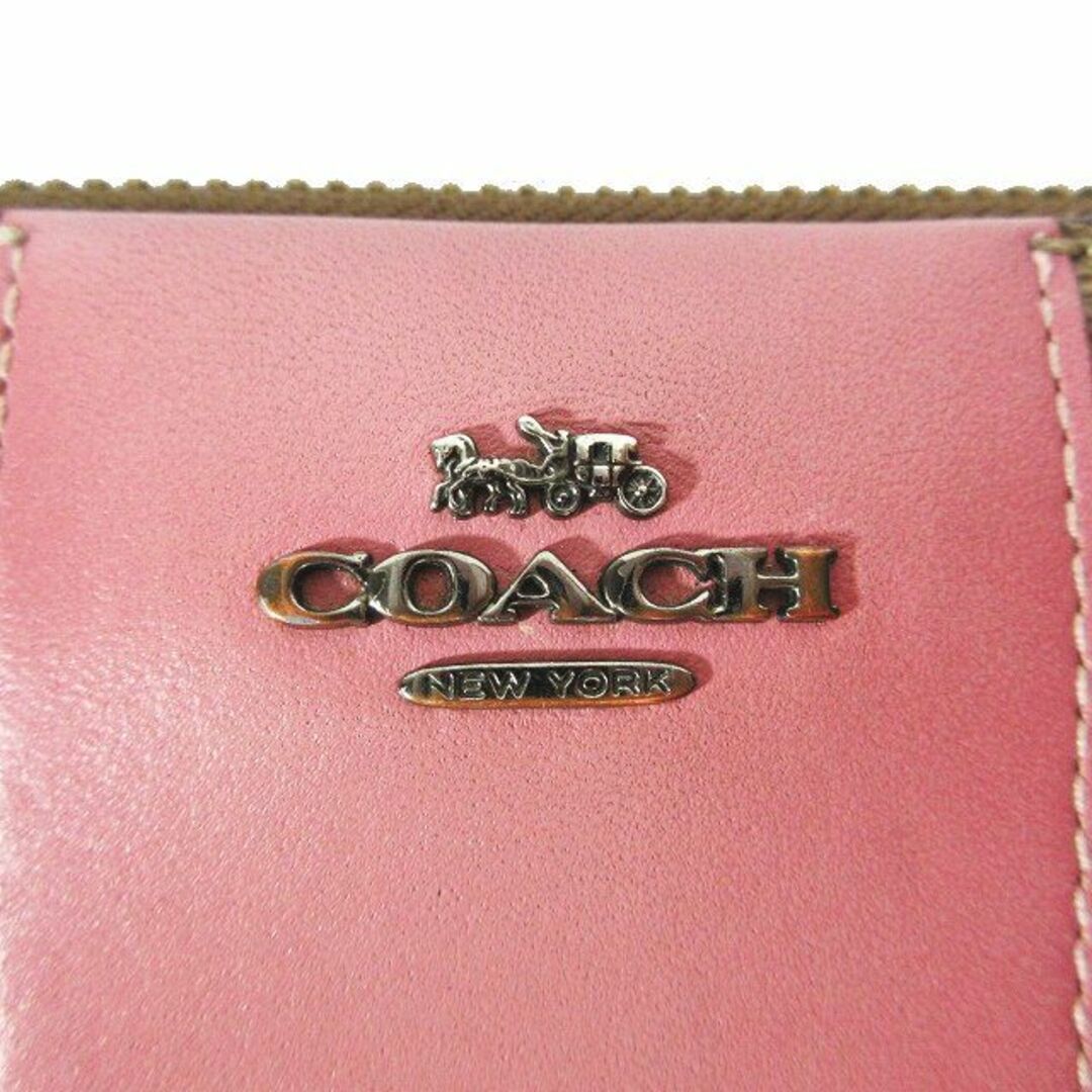 COACH(コーチ)のコーチ COACH カラーブロック キャンバス シグネチャー スリム 長財布 レディースのファッション小物(財布)の商品写真