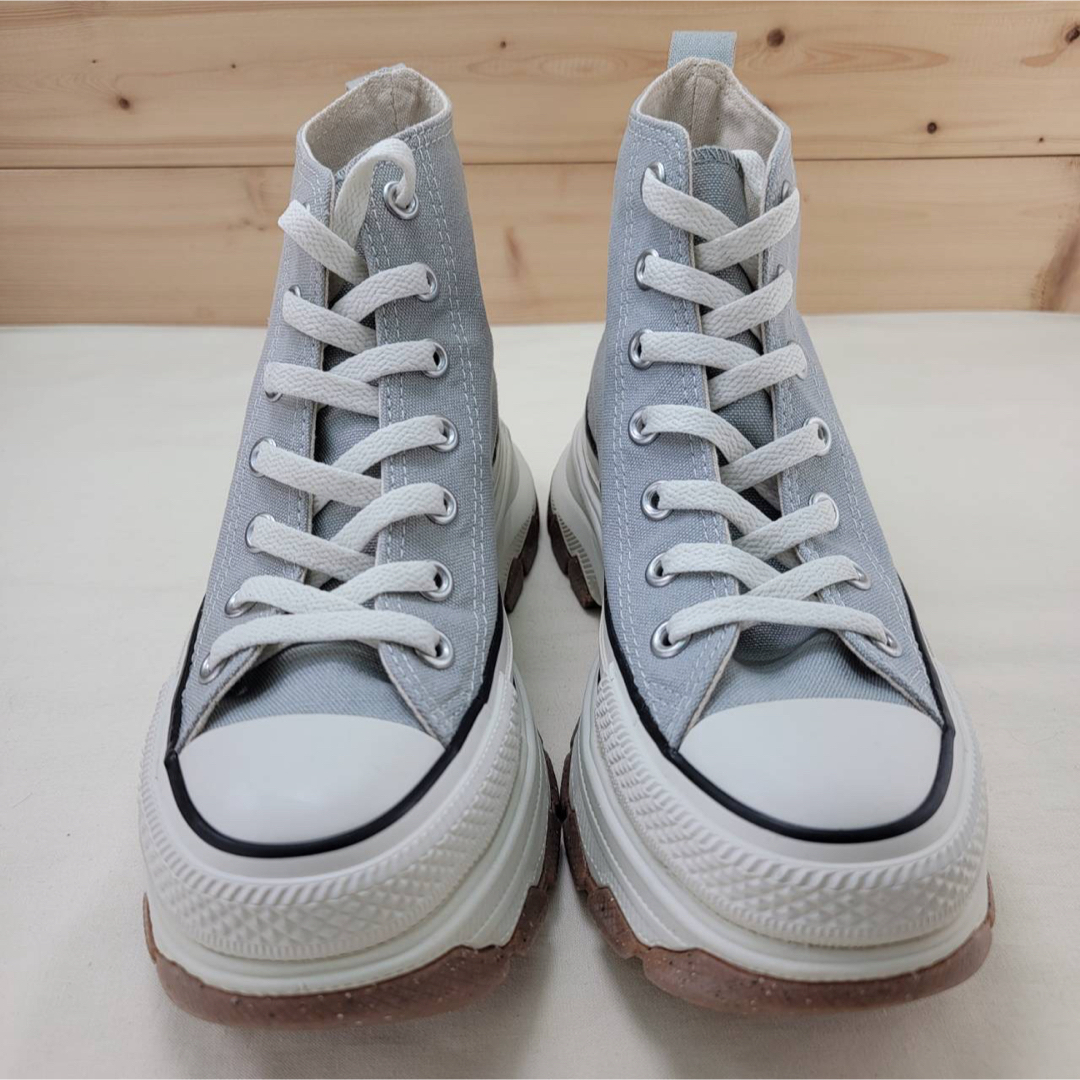 ALL STAR（CONVERSE）(オールスター)のコンバース オールスターRトレックウエーブ HI アイスグレー 23センチ レディースの靴/シューズ(スニーカー)の商品写真