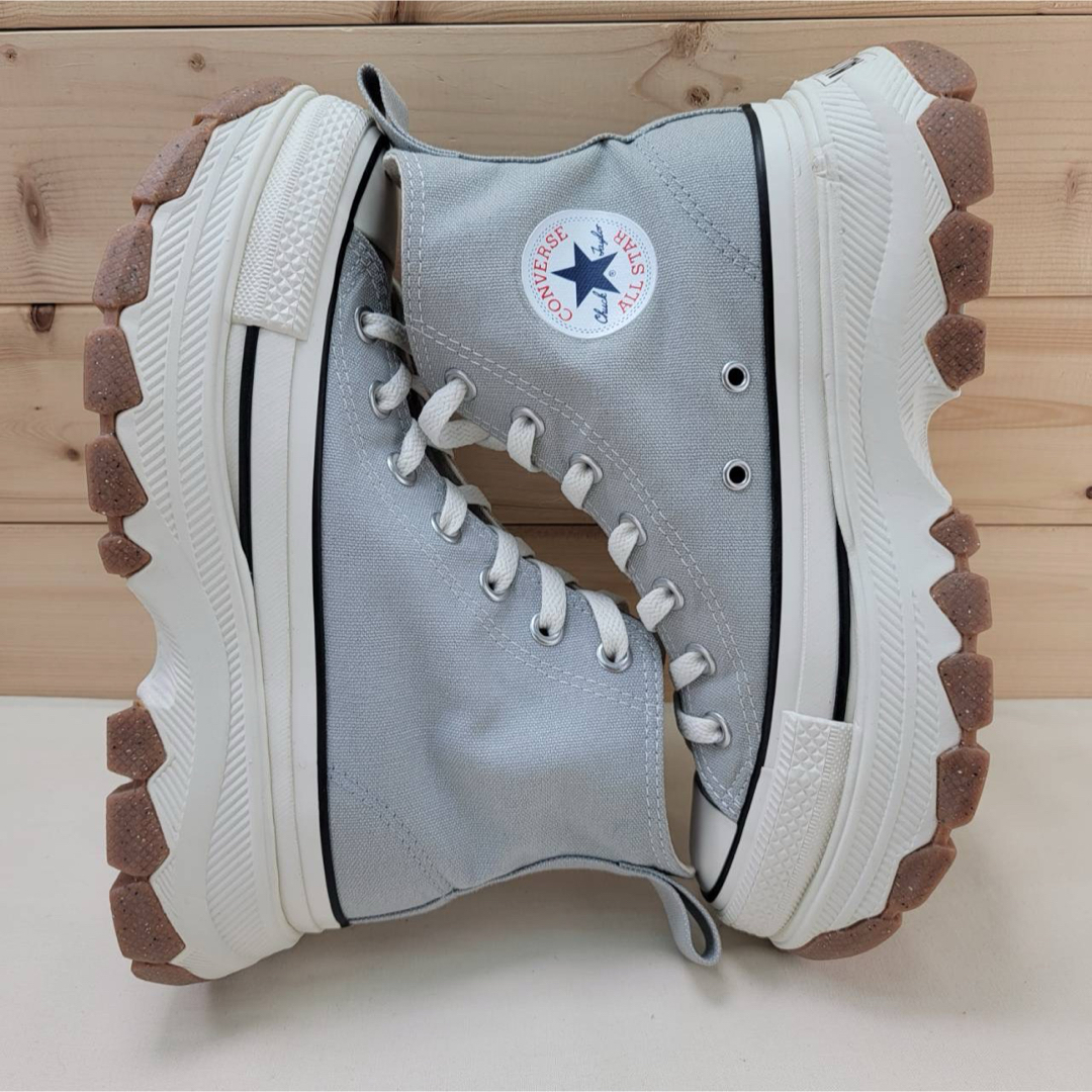 ALL STAR（CONVERSE）(オールスター)のコンバース オールスターRトレックウエーブ HI アイスグレー 23センチ レディースの靴/シューズ(スニーカー)の商品写真