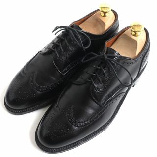 オールデン(Alden)の極美品▼定価133100円 Alden オールデン 967 アバディーンラスト ウィングチップ カーフレザーシューズ 黒 7D メンズ USA製 箱・袋付き(その他)