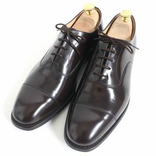 Church's - 未使用品□Church’s/チャーチ CONSUL R コンサル LAST173 ポリッシュドバインダーカーフ キャップトゥ ドレスシューズ ダークブラウン 85F　t02-st30331-954