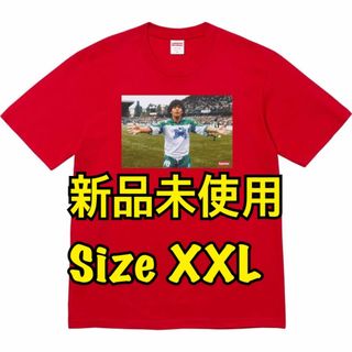 シュプリーム(Supreme)のSupreme Maradona Tee  マラドーナ 赤Red xxl(Tシャツ/カットソー(半袖/袖なし))