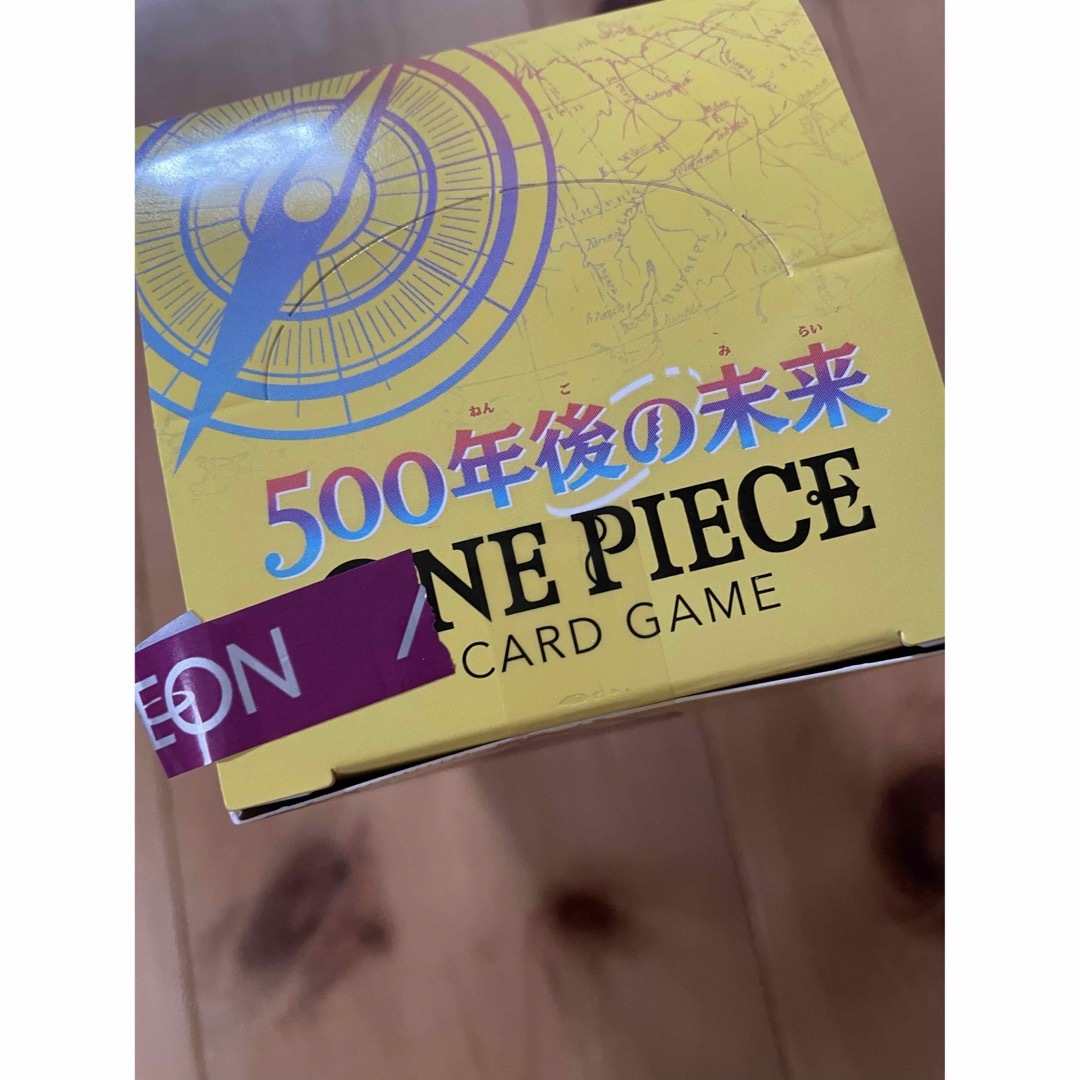 テープ付き ワンピースカード 500年後の未来 box ボックス テープ付き ワンピースカード 500年後の未来 box ボックス