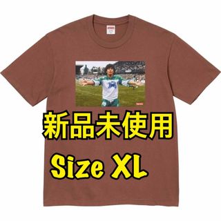 シュプリーム(Supreme)のSupreme Maradona Tee  マラドーナ 茶 Brown XL(Tシャツ/カットソー(半袖/袖なし))