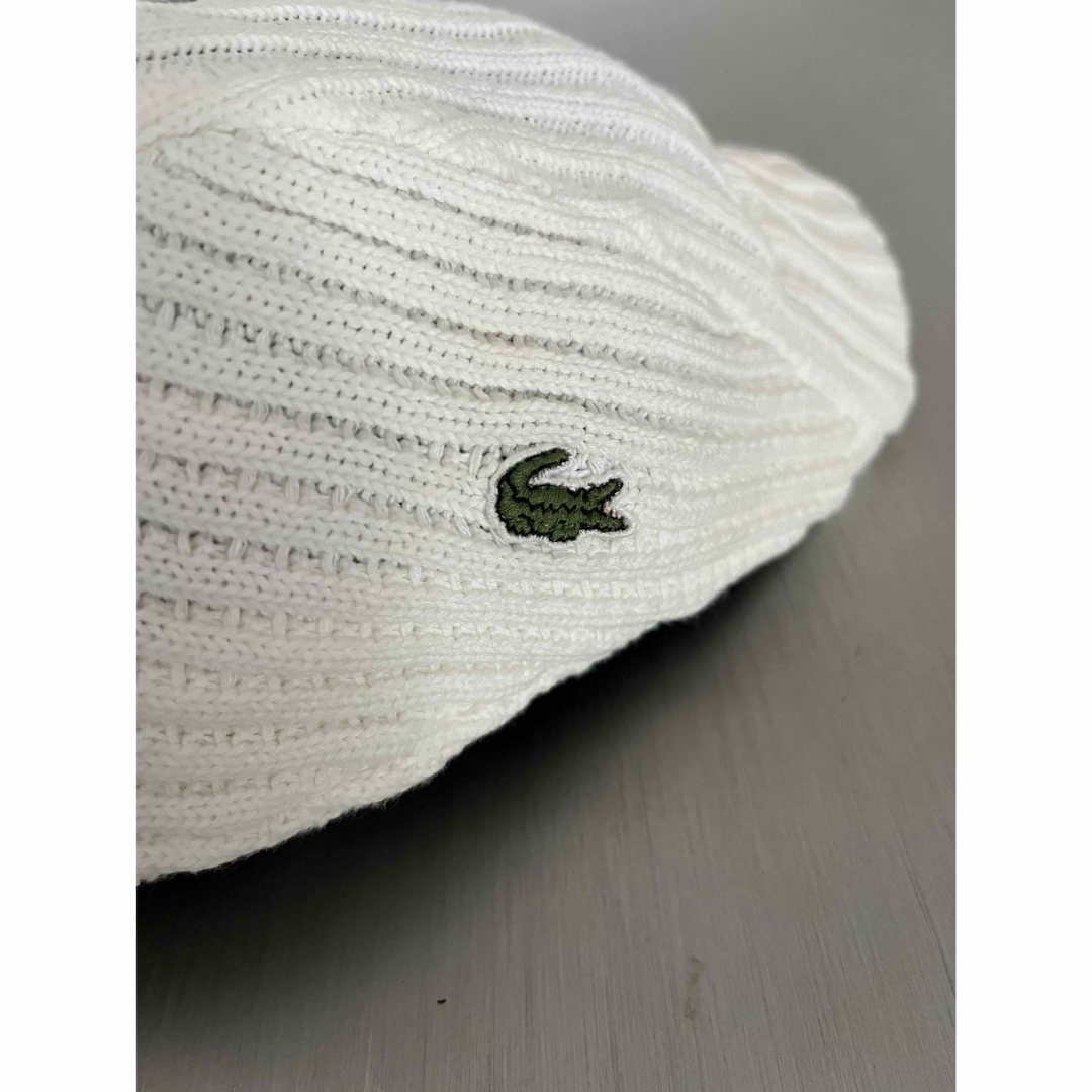 LACOSTE(ラコステ)のLACOSTE ニットハンチング メンズの帽子(ハンチング/ベレー帽)の商品写真