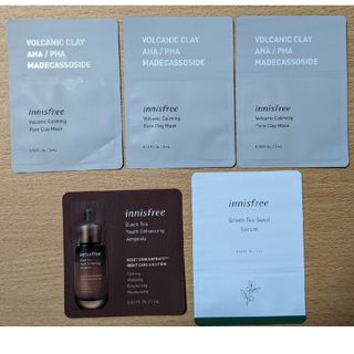 イニスフリー(Innisfree)の【試供品】イニスフリー　5点セット(サンプル/トライアルキット)