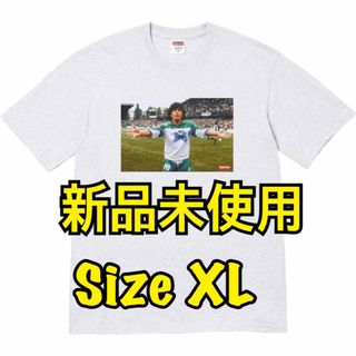 シュプリーム(Supreme)のSupreme Maradona Tee  マラドーナ グレー　xl(Tシャツ/カットソー(七分/長袖))