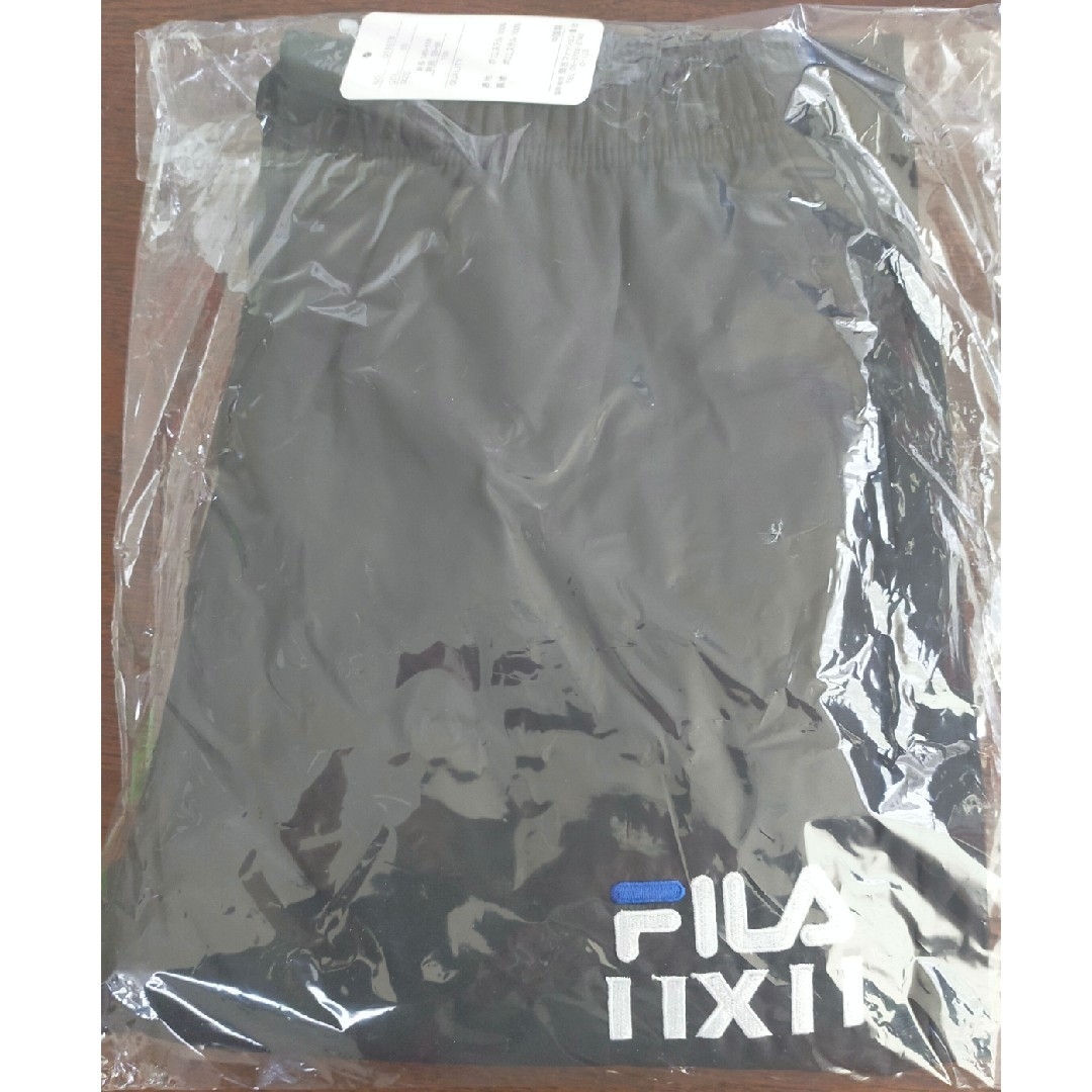 FILA(フィラ)の150 FILA 裏起毛ジャージ 黒 キッズ/ベビー/マタニティのキッズ服男の子用(90cm~)(パンツ/スパッツ)の商品写真