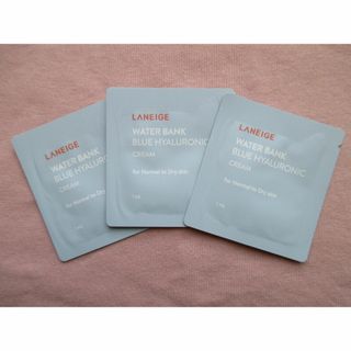 ラネージュ(LANEIGE)のＬＡＮＥＩＧＥ　ラネージュ　ウォーターバンク　クリーム　サンプル3点(フェイスクリーム)